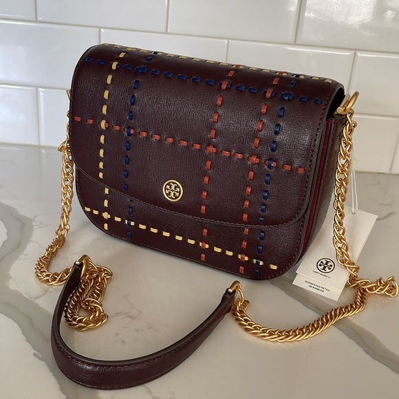 Tory Burch
Woven Plaid
Convertible Shoulder
Bag - Picture 5 of 9